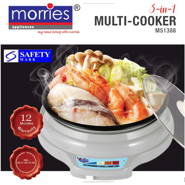 Morries multi cooker hotsell