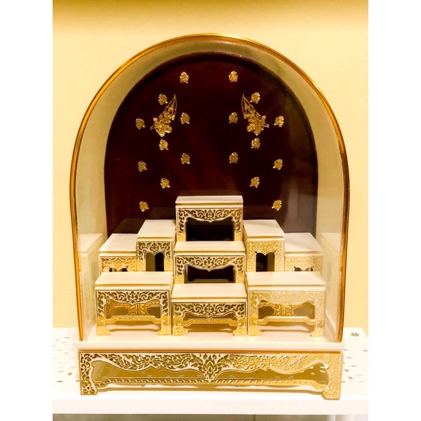 (SG READY STOCK) Amulet Buddha Statue Bucha Display Case Mini Altar( 2 ...