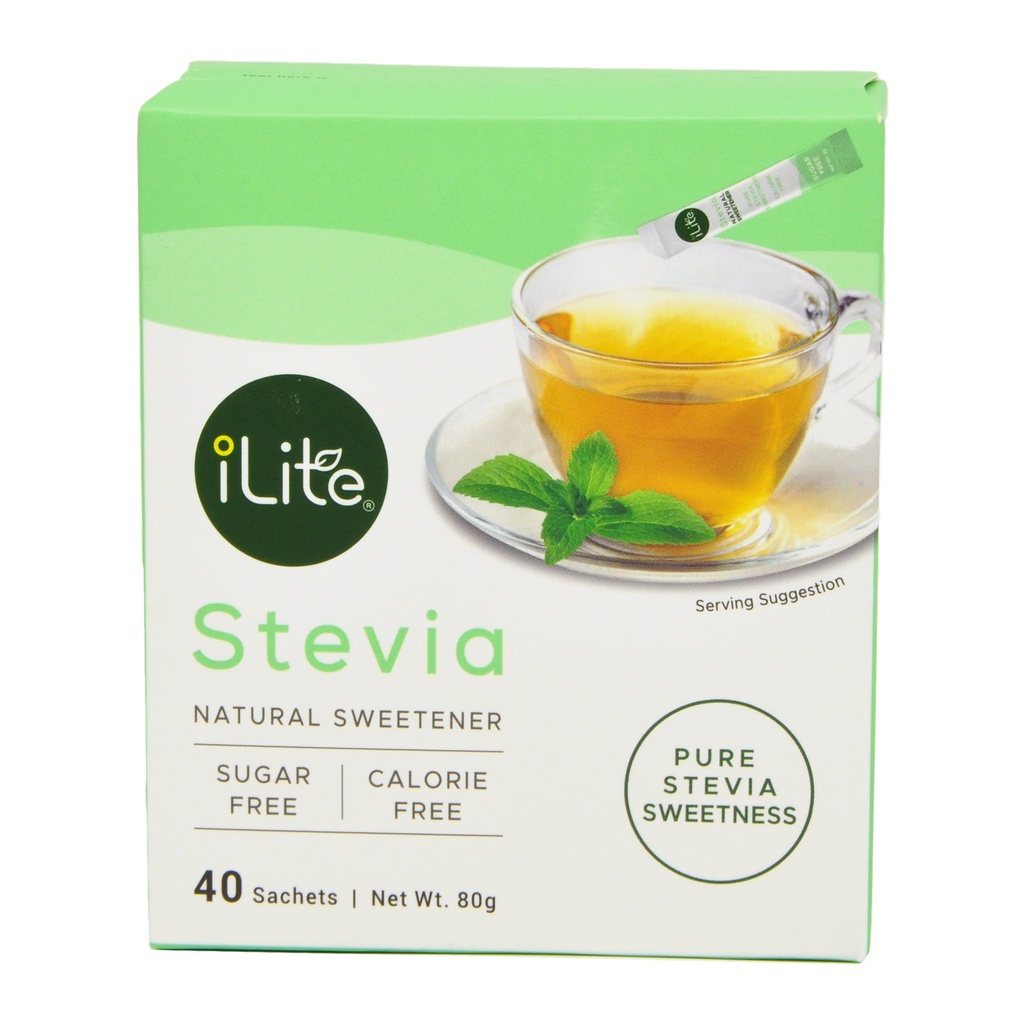 iLite Stevia Powder (Sachet) 80g (Exp: 30/01/2027) | Shopee Singapore