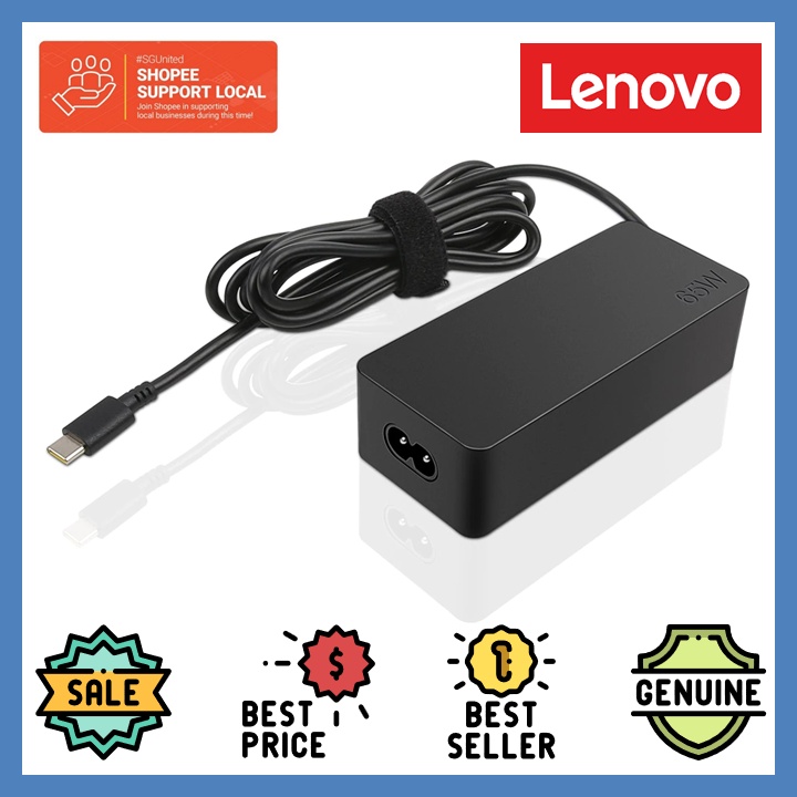 Lenovo 65W Standard AC Adapter (USB Type-C) | Shopee Singapore
