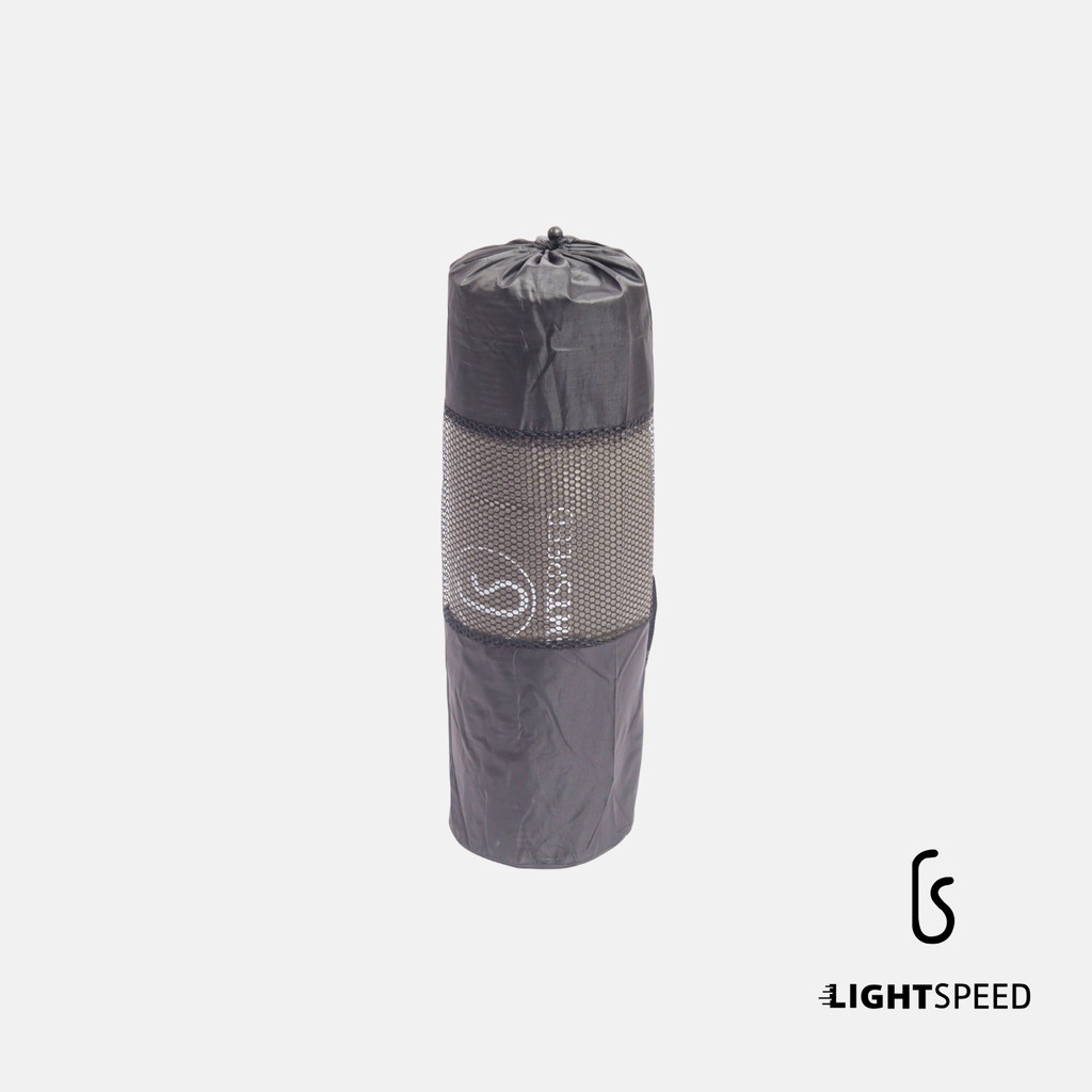 LIGHTSPEED Matras Yoga NBR 10mm MOTIF / ANTI SLIP/Gym Mat INCLUDE STRAP / Matras Olahraga Termurah - Gambar 3