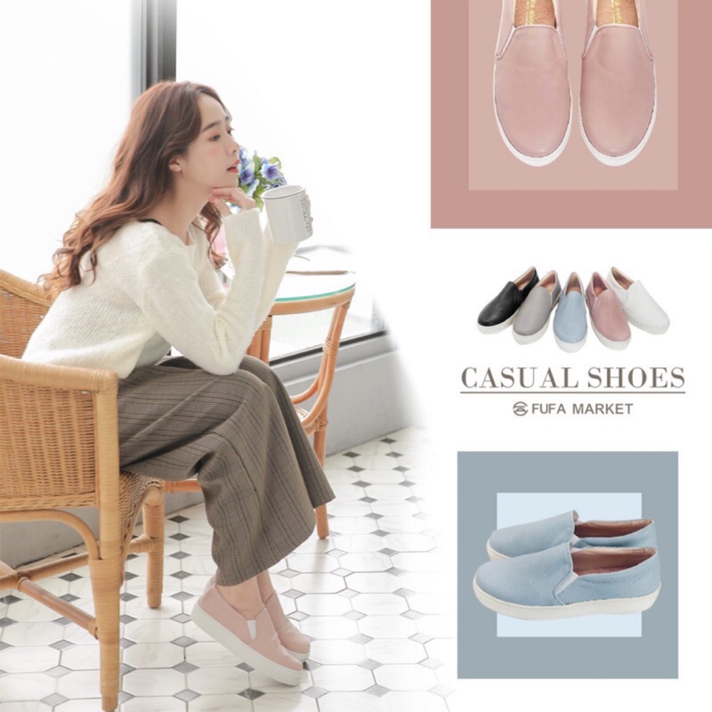 Fufa Shoes Blogger Taimi Recommended Style Made In Taiwan Brand FR09 Macaron Simple Slippers Shopee Singapore