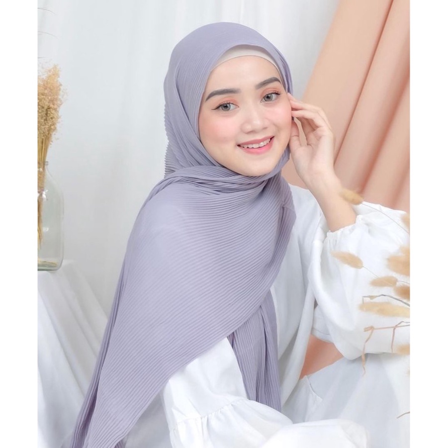 HIJAB PASHMINA CERUTY BABYDOLL 75x180 - Gambar 2