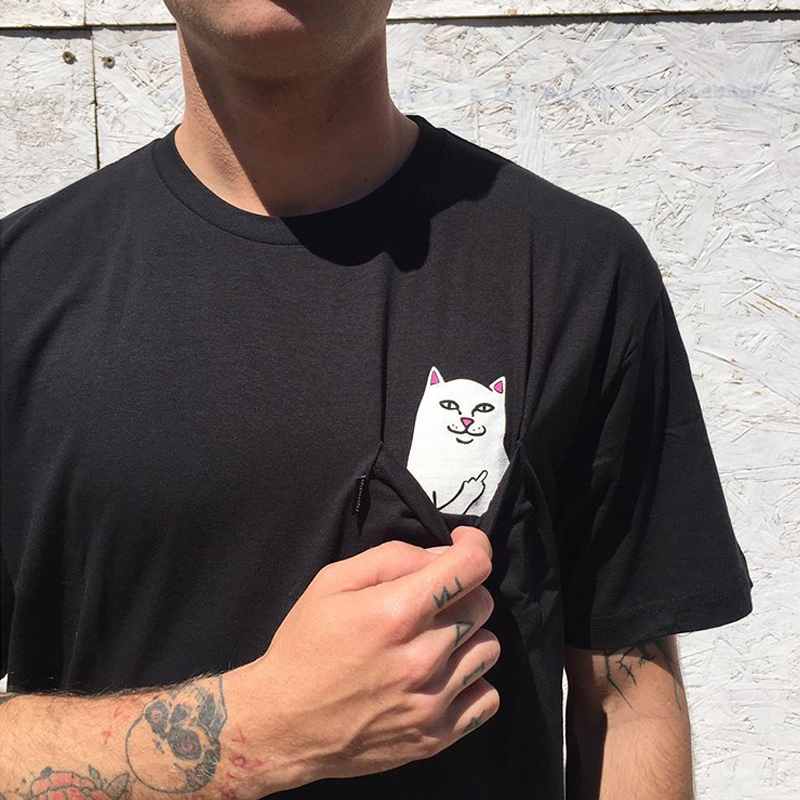 ripndip cat t shirt