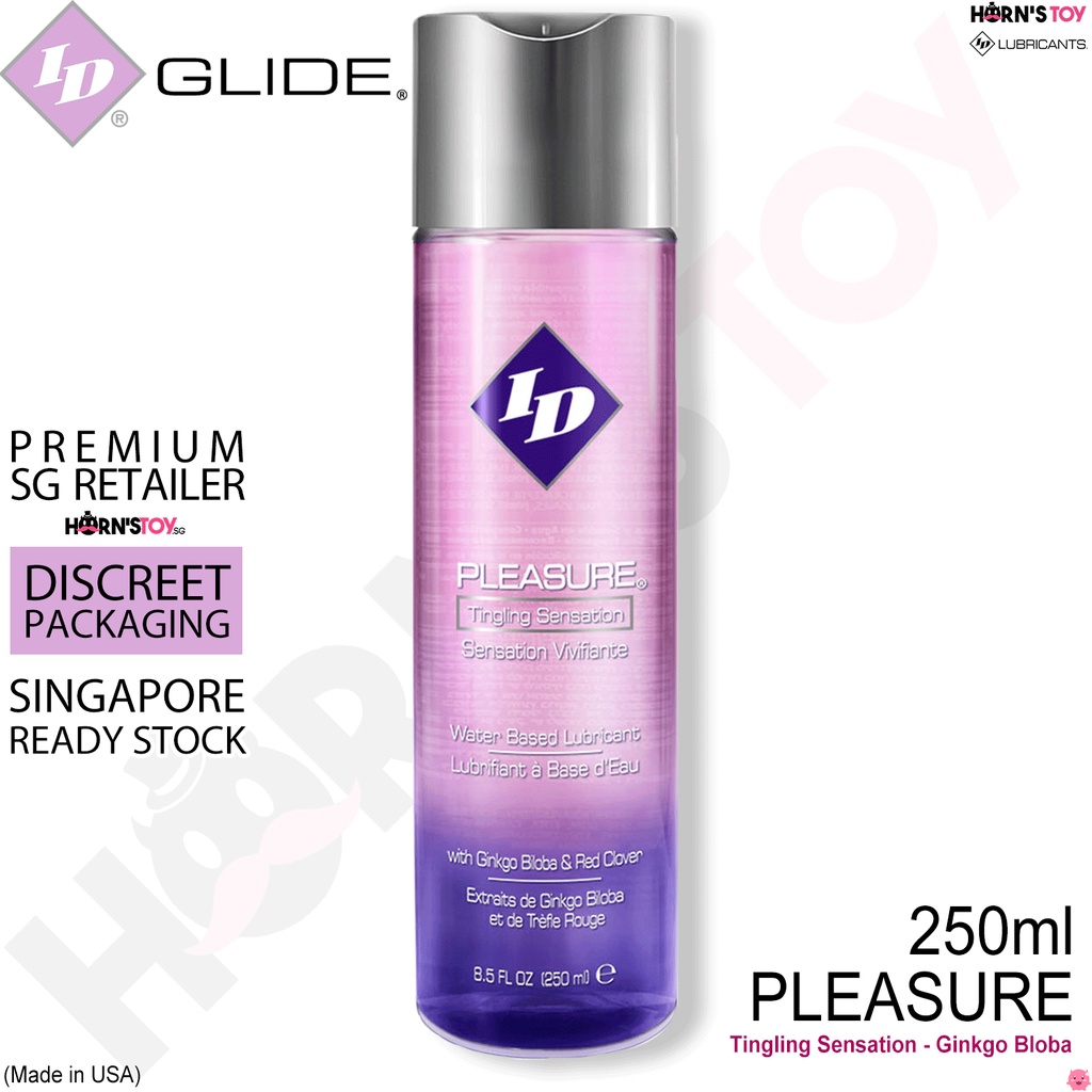 ID Lube Pleasure Tingling Sensation 250ml 8 5oz Water Based Personal