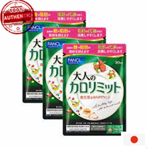 100 original FANCL Adult Calorie Meat 30days 90 Tablets *3 sets/ Diet