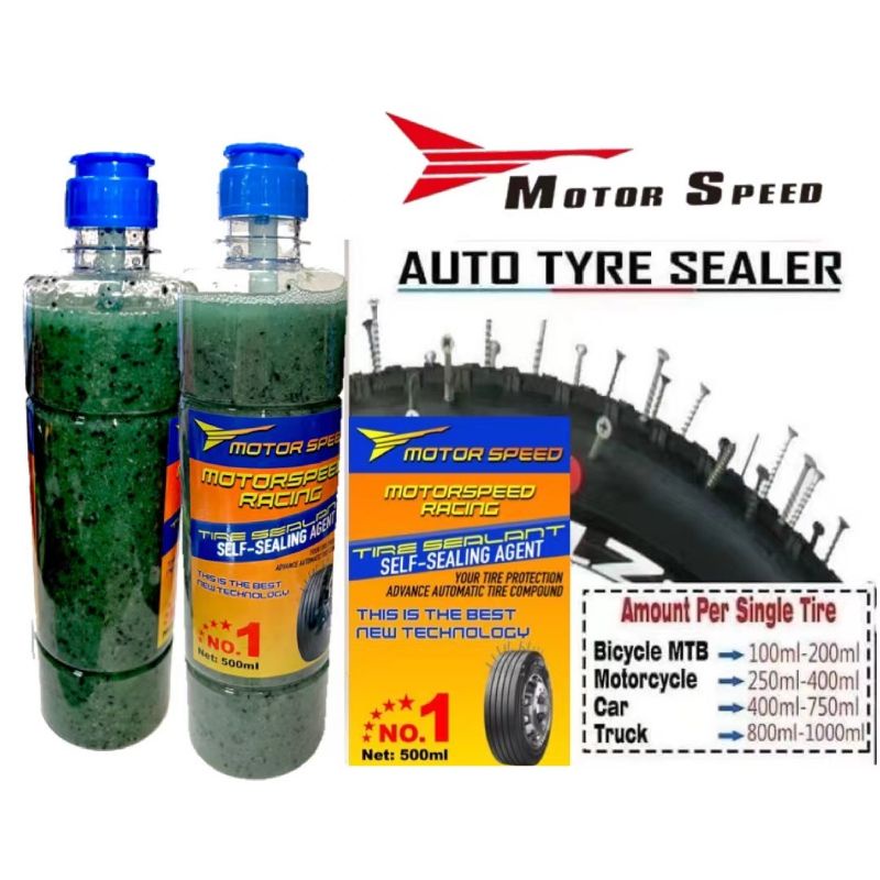 Motorspeed Motorcycle Tire Sealer Sealant Anti Flat Universal Shopee