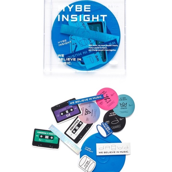 アイドル BTS HYBE INSIGHT BADGE SET BTS HYBE INSIGHT museum official merch collection ] mic badge