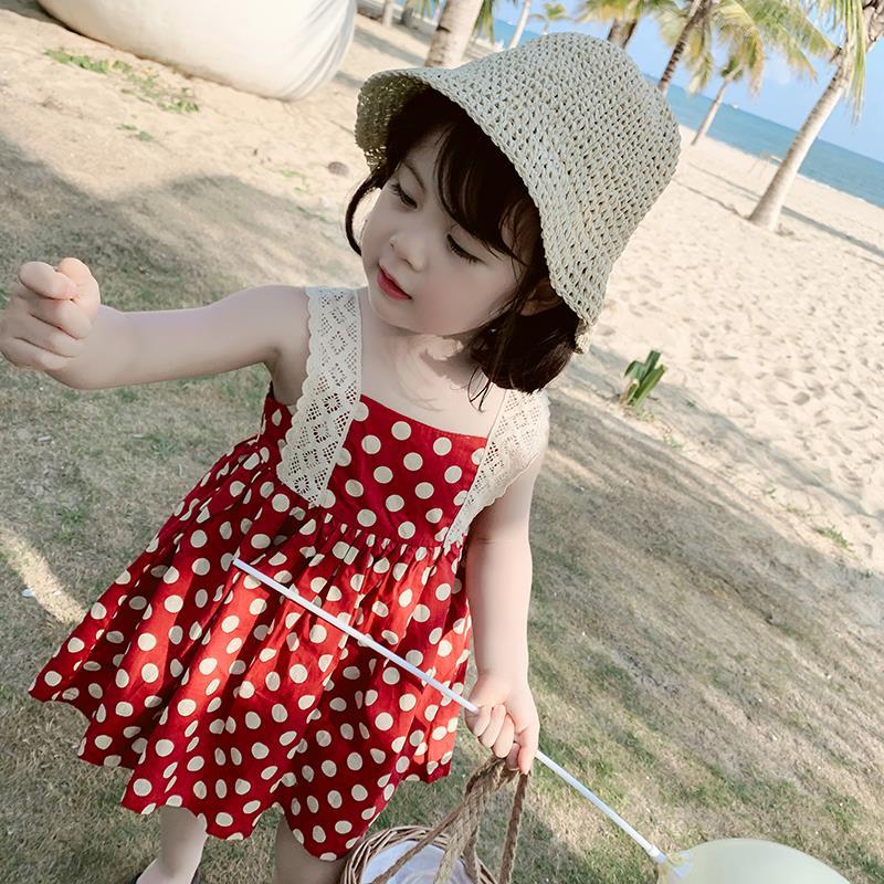 Girls red polka sale dot dress