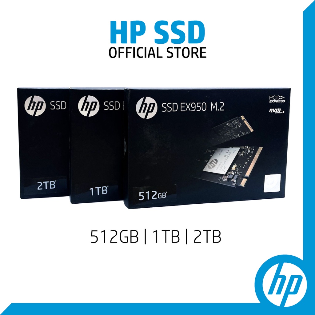 HP EX950 2280 1TB Gen3 3D NAND Internal Solid