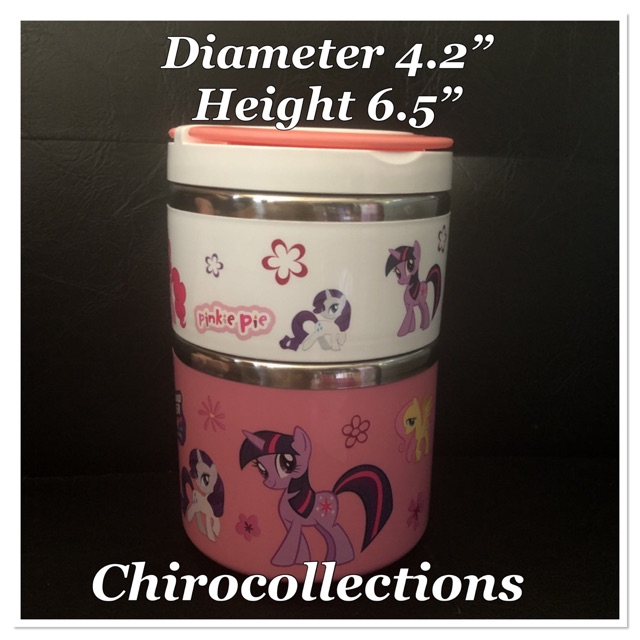 My Little Pony Stainless Lunch Container 2 Layer | Shopee Singapore