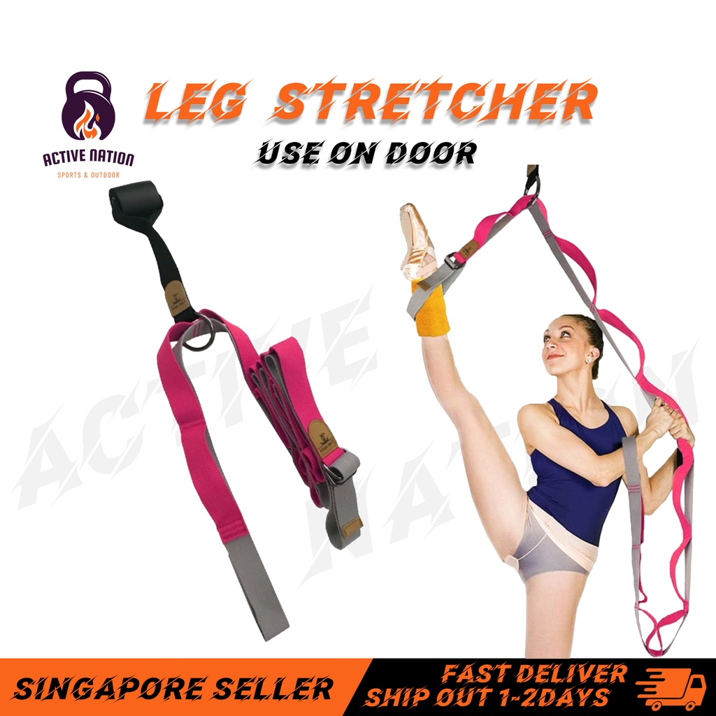 Leg Stretcher Yoga Gymnastics Stretch Band Dance Ballet Sport Strap  Resistance