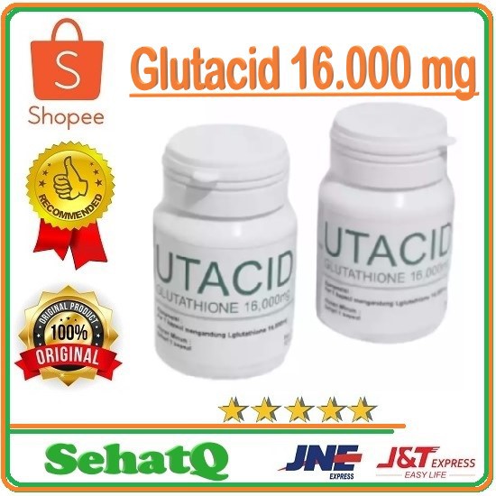 Glutacid 16000 mg 100% Original Supplement Whitening Body Skin Removal ...