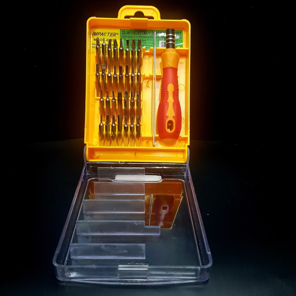 Obeng Set Multi 32 in 1 Lengkap Serbaguna untuk Handphone Elektronik HP Screwdriver - Gambar 2
