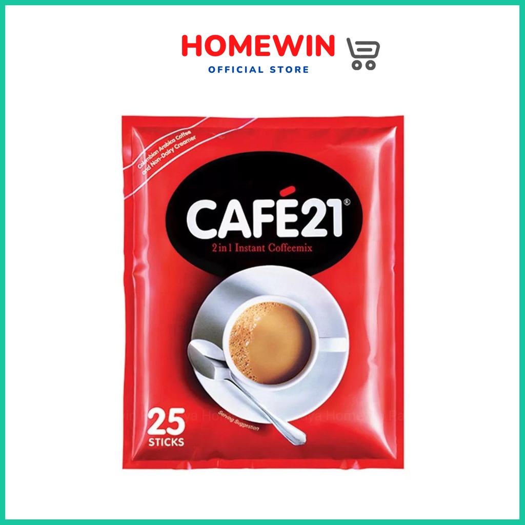 Cafe 21 2in1 Instant Coffeemix (12g x 25 Sticks) | Shopee Singapore