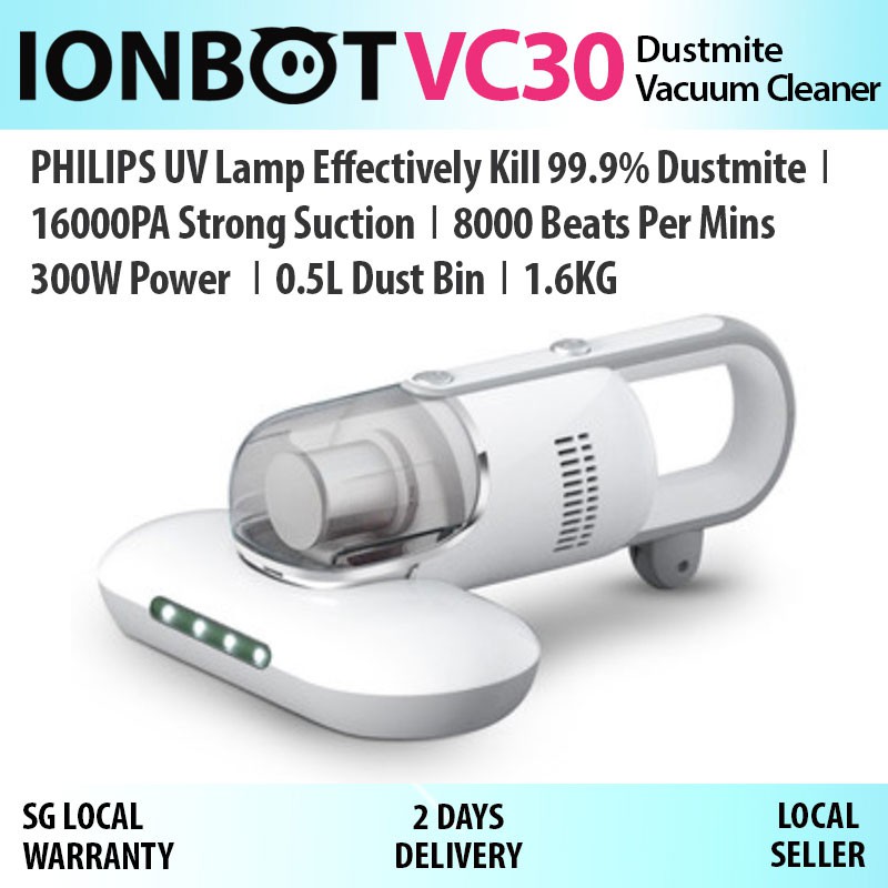 UV Anti Dust Mite Vacuum Dustmite Mattress Bed Sofa Cleaner Handheld