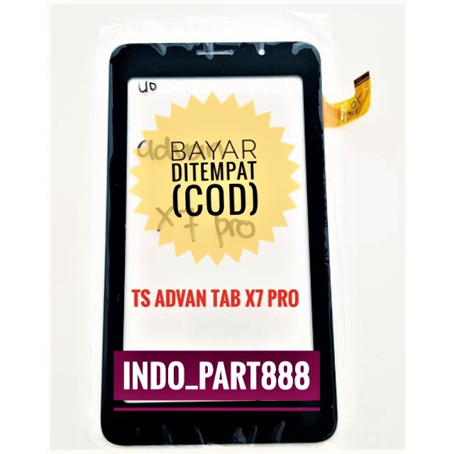 Layar Hitam Touch Screen Touchscreen Advan Tab X7 Pro Black Shopee