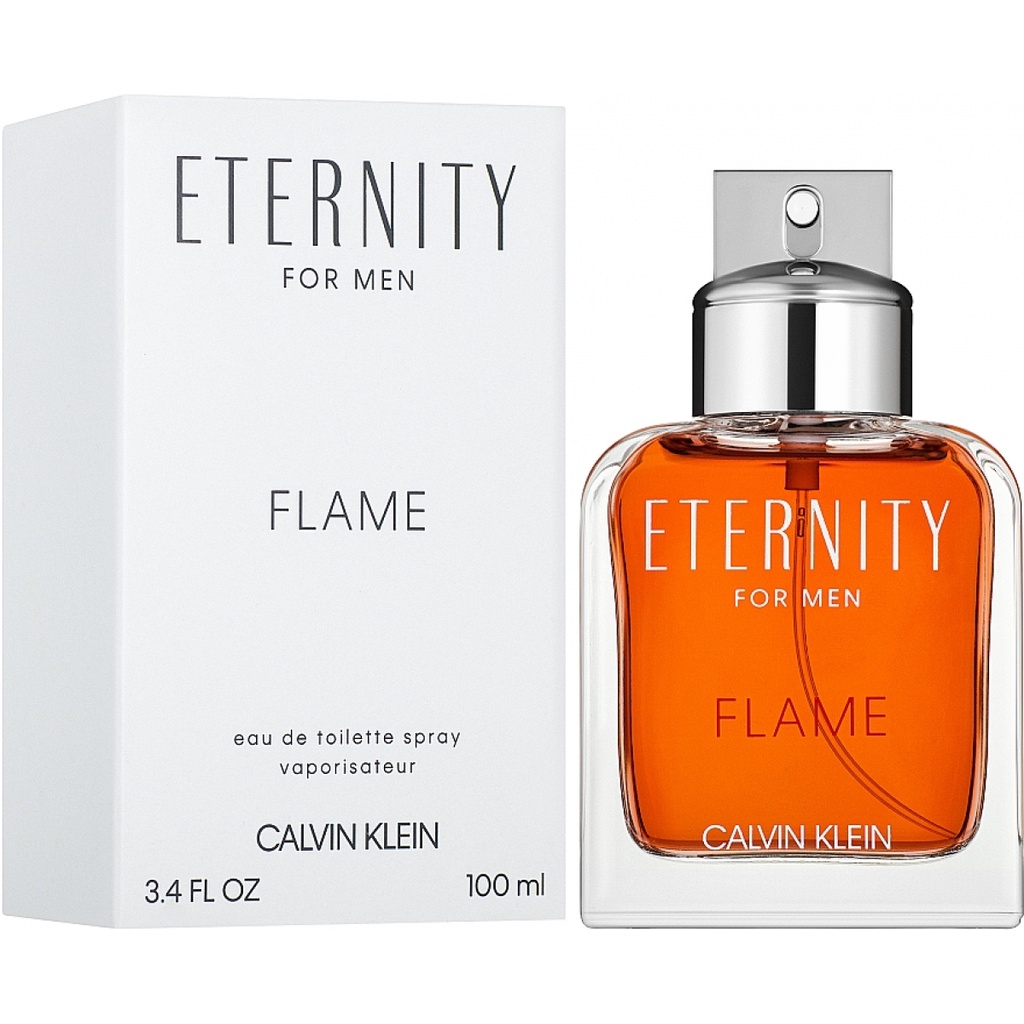 Calvin Klein Eternity Flame Men EDT 100ml Tester Shopee Singapore