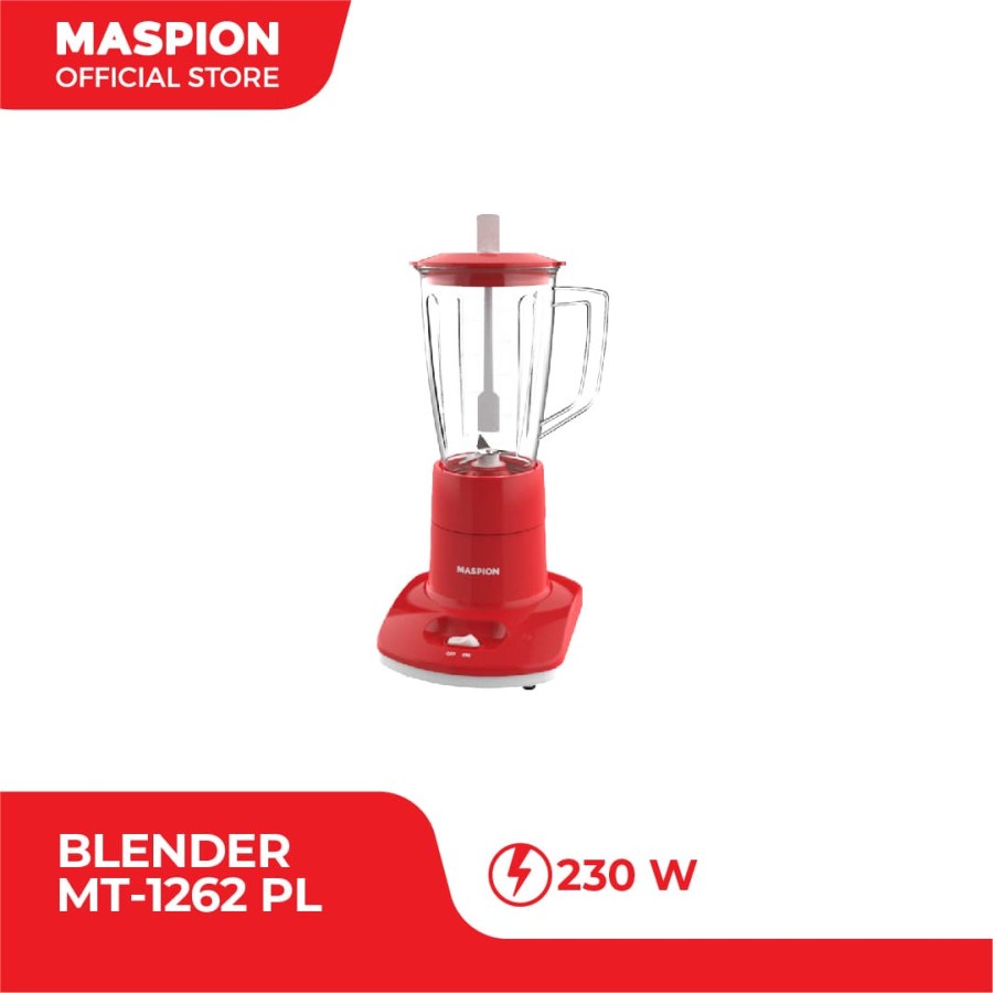 Maspion Pelumat Blender with Dry Miller 1 Liter MT-1262 PL - Gambar 3