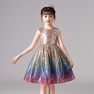 Girls glitter deals party dress