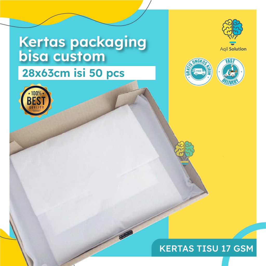 (28x63cm= 50dozen) 17gsm Tissue Paper/Hampers Packing Paper/Shoe Paper ...