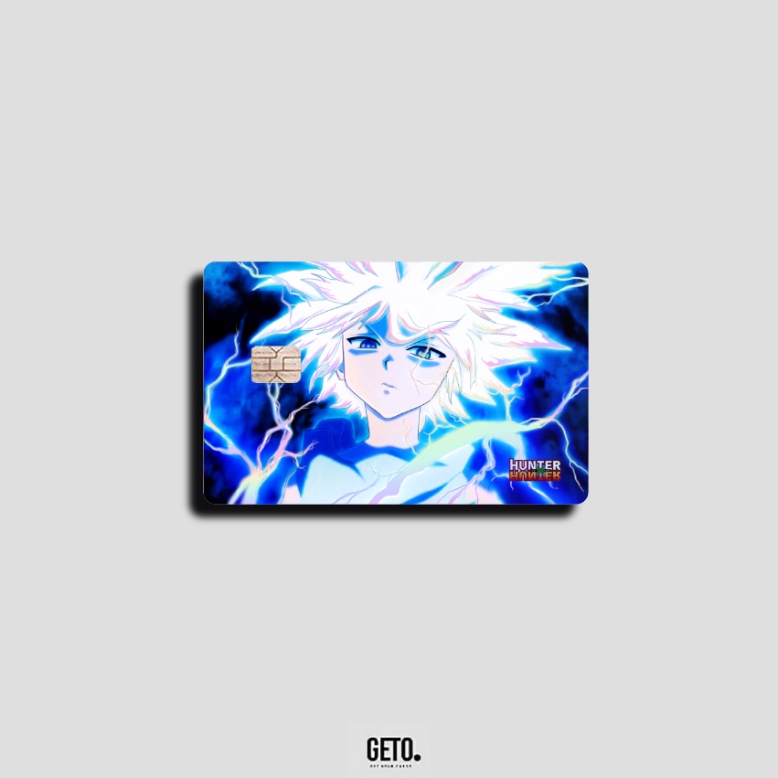 Sticker Skin Atm Card Anime Hunter X Hunter Characters Special Hologram ...