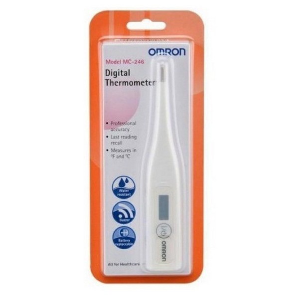 Omron Digital Thermometer MC-246 / Pengukur Suhu Panas Tubuh Badan / alat Deteksi Demam / Alat medis - Gambar 3