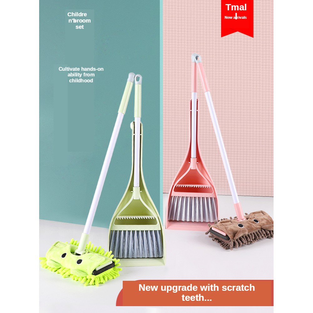 children's mop and broom set