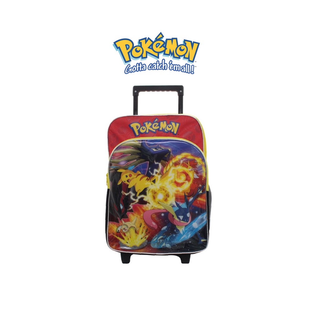 Pokémon Neon Trolley kuffert (hjul), 35 x 54 x 22 cm – B2B