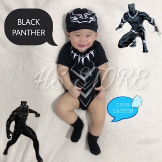 Black panther hot sale baby onesie