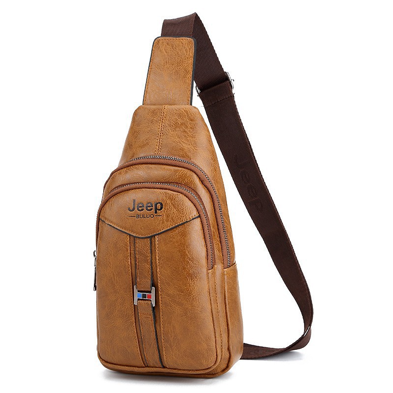 Chest bag clearance leather