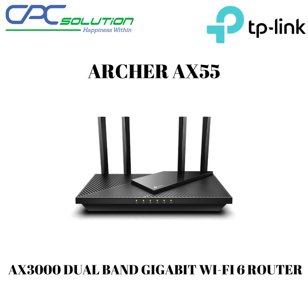 TP-Link Archer AX55 3 Years Warranty | Shopee Singapore