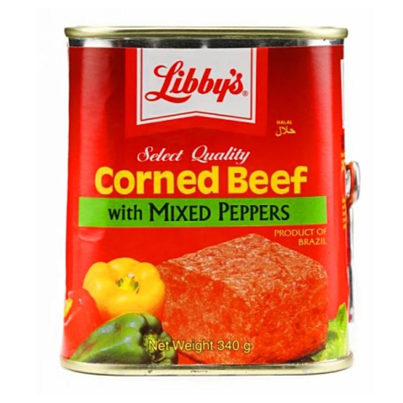 Libby's Corned Beef With Mixed Peppers 340G [Brazil] Shopee Singapore