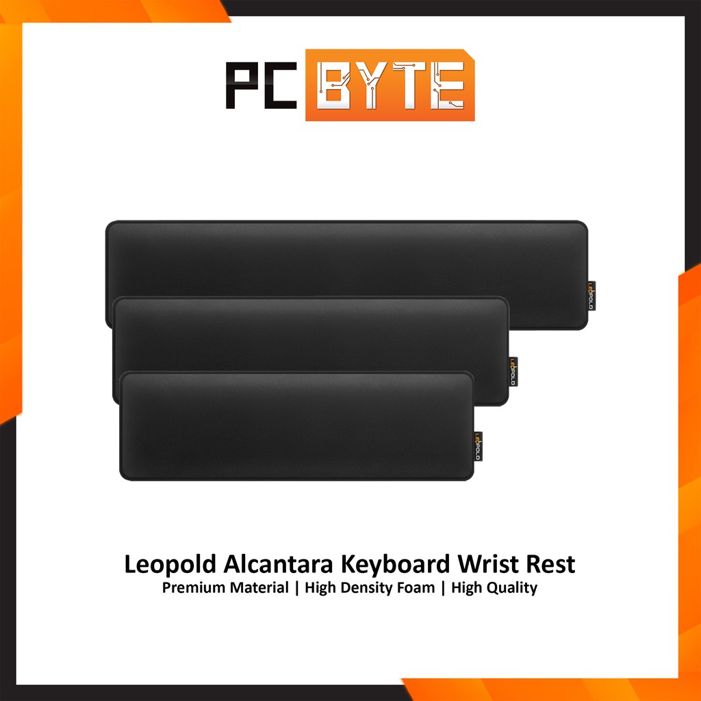 Leopold Alcantara Keyboard WristRest (Premium material Small, Medium