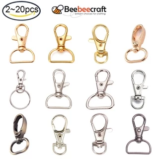 11mm Swivel Clasps Silver Swivel Snap Hook Metal Key Ring Key Chain,lobster  Clasp Spring Hook Trigger Clasp Clips Swivel Hook Clasp for Diy 