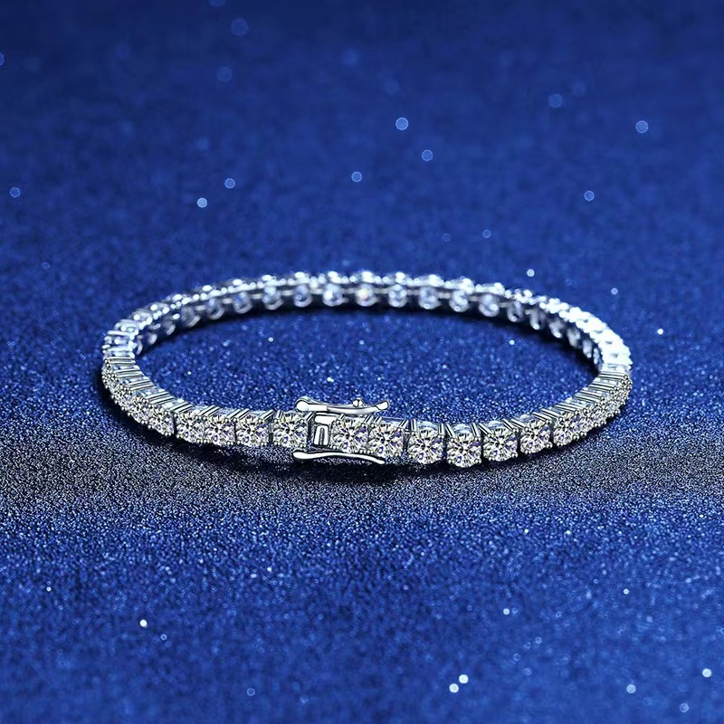 White gold diamond bracelet on sale sale