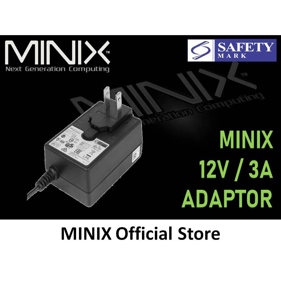 Minix Converter Adapter To Dc 12v 3a Power Supply Wall Charger Dc Adapters  For Minix Neo U9 U22 T5 Z83-4 J50c-4 N42c-4 E