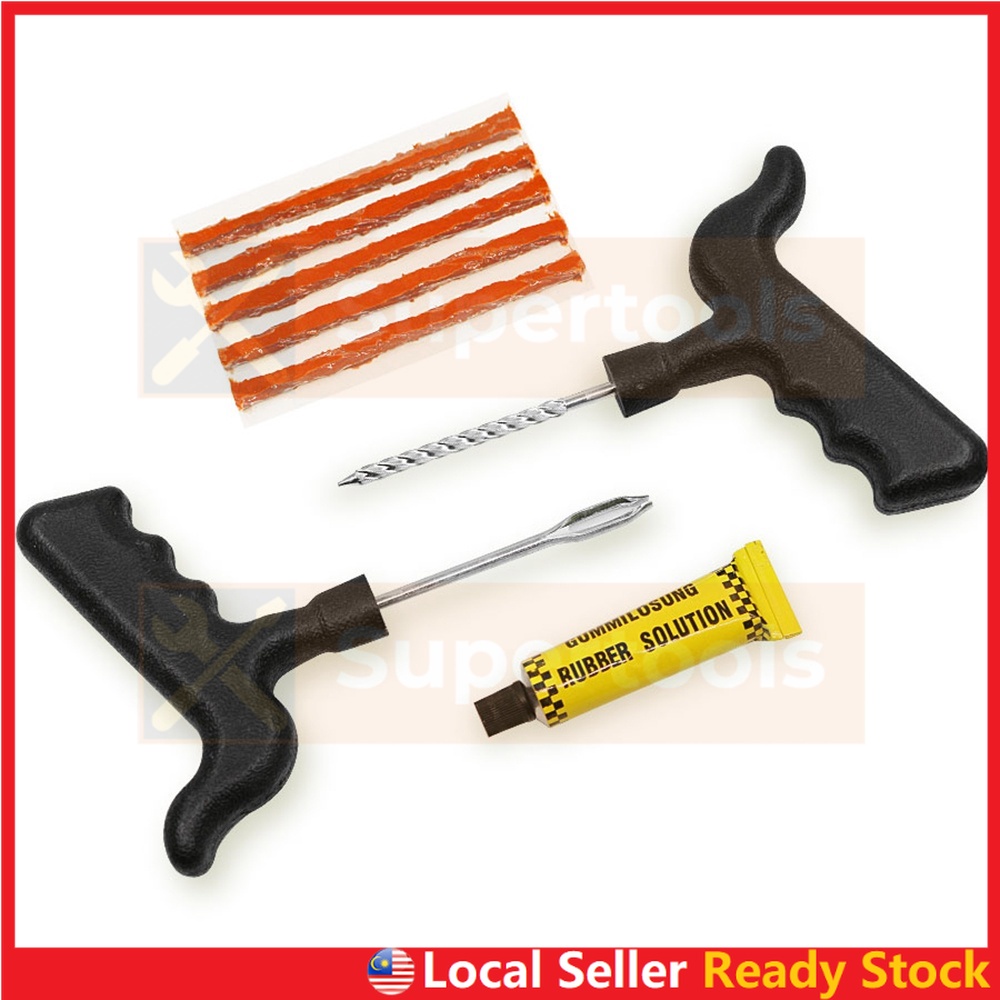 Car Motorcycle Tire Tyre Repair Tool Puncture Patching Self Vulcanizing ...