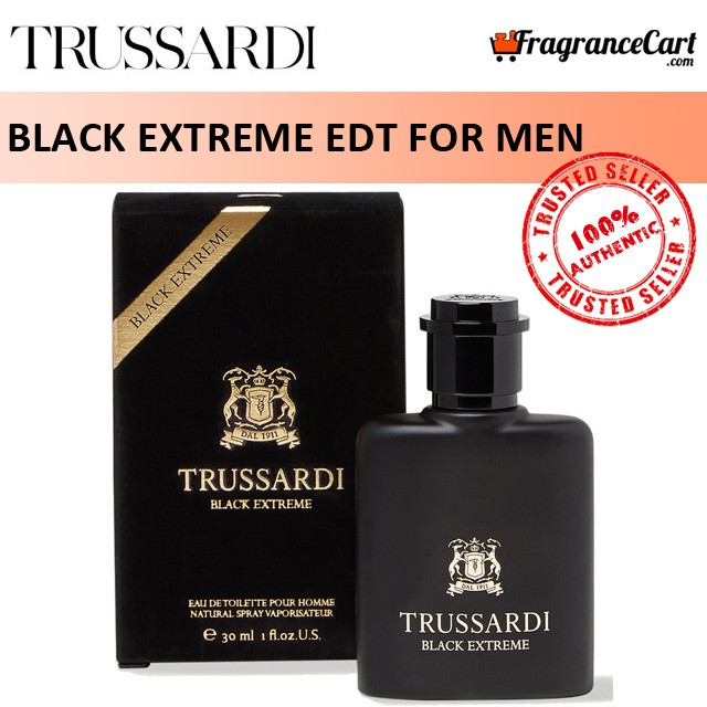 Trussardi Black Extreme EDT for Men (100ml) [New 100% Authentic