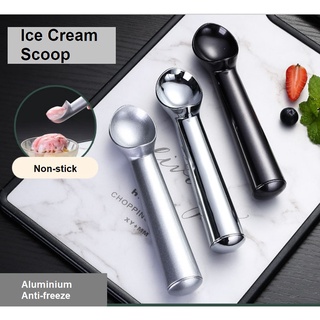Stainless Steel Ice Cream Scoop, Fruit Scoop Ice Cream Scoop, Non-stick  Antifreeze Ice Cream Scoop, One-piece Aluminum Design, Dishwasher Safe