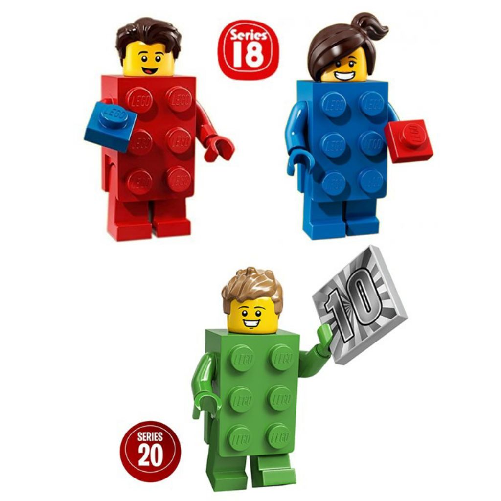 LEGO Brick Suit Minifigures