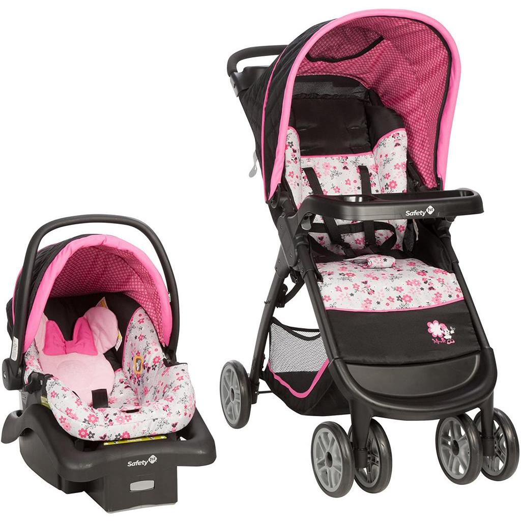 Disney Baby Minnie Mouse Amble Quad Travel System Stroller OnBoard 22 LT Infant Car Seat PRE OWNED UNUSED Shopee Singapore