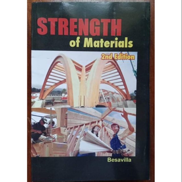 STRENGTH OF MATERIAL 2nd ED. BY BESAVILLA Shopee Singapore