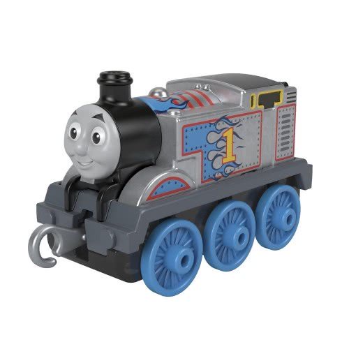 Thomas & Friends Metal Engine Silver Thomas Push Along Train (Limited ...