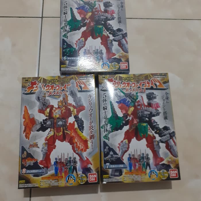 Minipla Power Ranger / Sentai Ryusoulger - Unit | Shopee Singapore