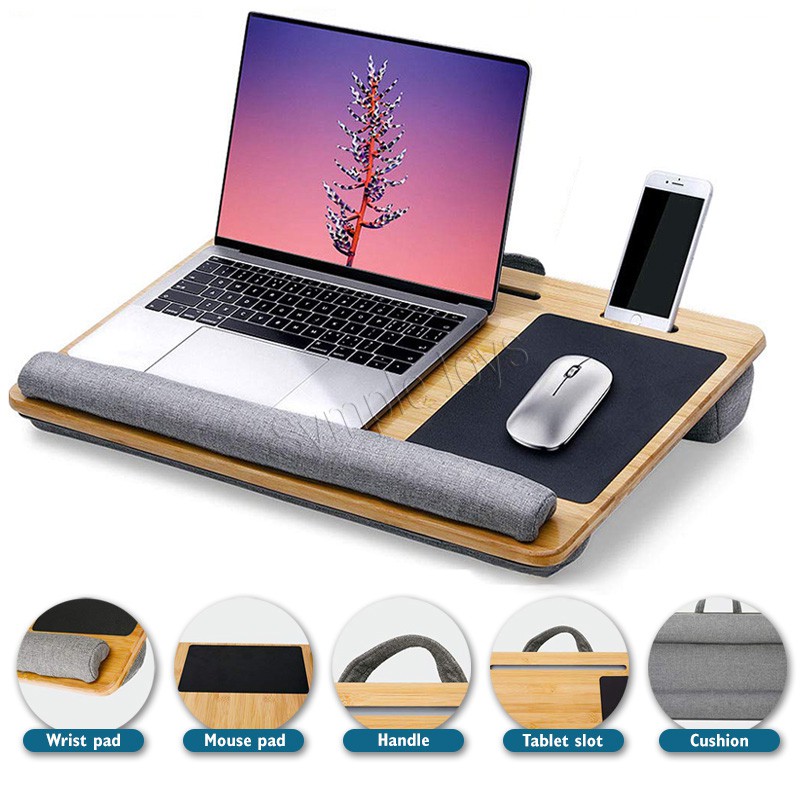 Cushion Laptop Table Lap Desk | Shopee Singapore