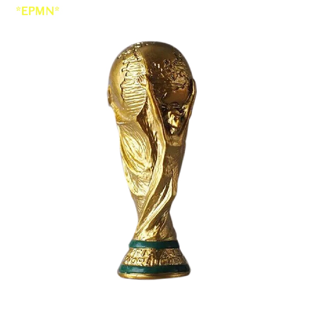 EPMN> Soccer Fan Souvenir Gift 7cm World Cup Football Trophy Resin