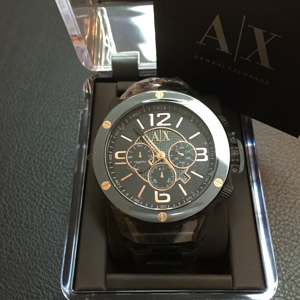 BRANDNEW Armani Exchange Men s Street Watch AX1513 Authentic Shopee Singapore