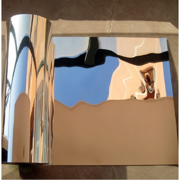 5m Mirror Wallpaper Roll Self Adhesive Wall Paper Sticker Film Double