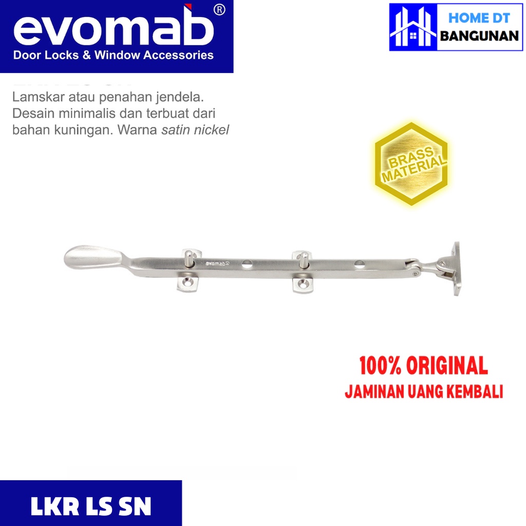 Evomab Lamskar Ramskar Window Retainer Spoon / Window Hook LKR-LS-SN ...